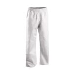 Ribbed Taekwondo Pant - White