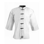 7.5oz MIDDLEWEIGHT WHITE/BLACK KUNG FU SETS - Image 2