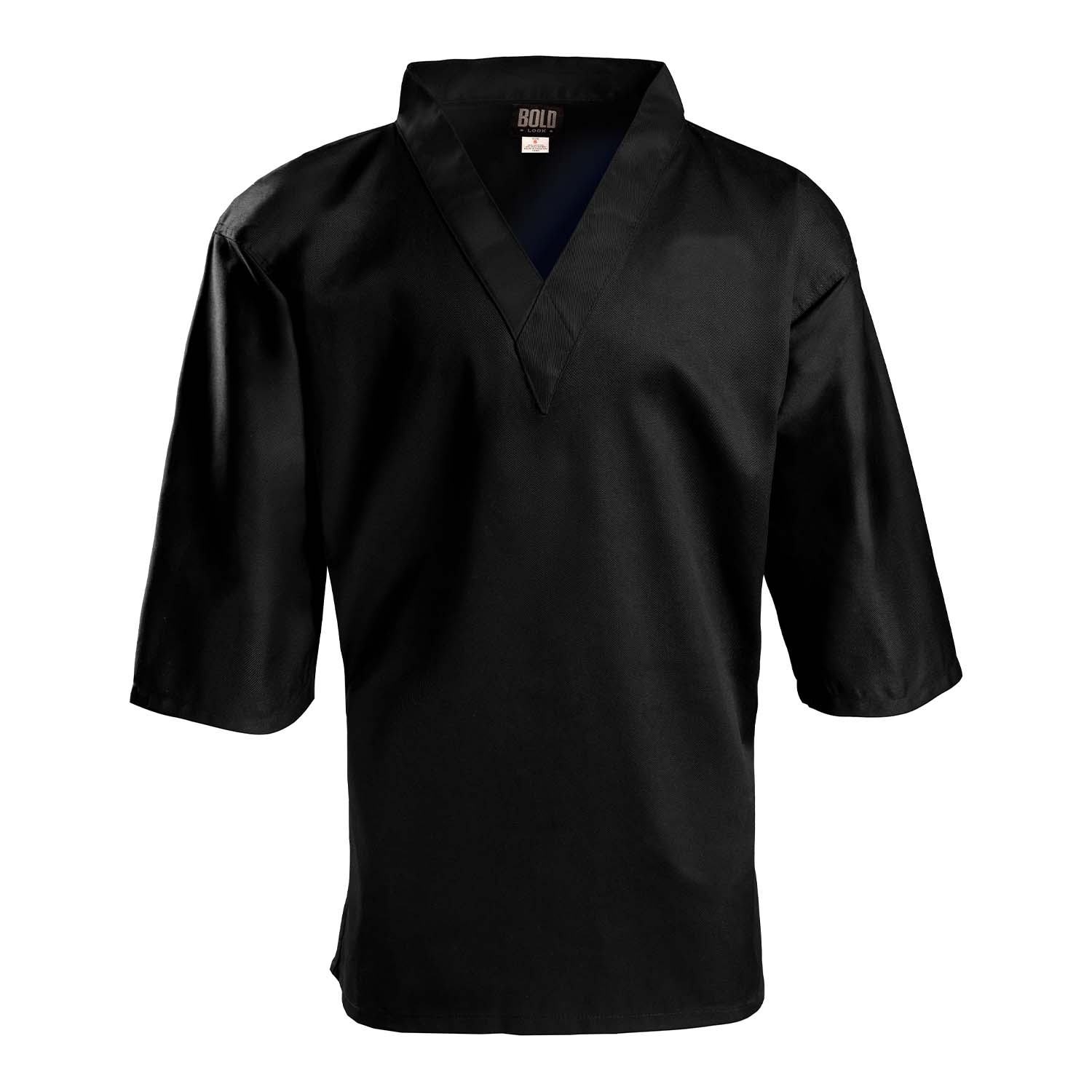 BL-VNECK-200-B-TOP 8.5oz SUPER MIDDLEWEIGHT V-NECK TOPS - Image 1