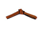 BLACK BELT WITH DOUBLE COLOR STRIPES - Image 3