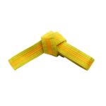YELLOW BELTS WITH STRIPE