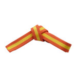 ORANGE BELTS WITH STRIPE