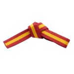 RED BELTS WITH STRIPE