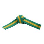 GREEN BELTS WITH STRIPE