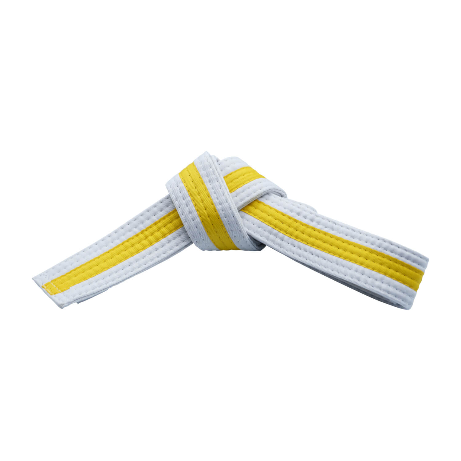 DSC00289 WHITE BELTS WITH STRIPE - Image 1