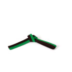 HALF GREEN WITH HALF COLOR BELTS