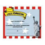 SPECIAL RECONGNITION