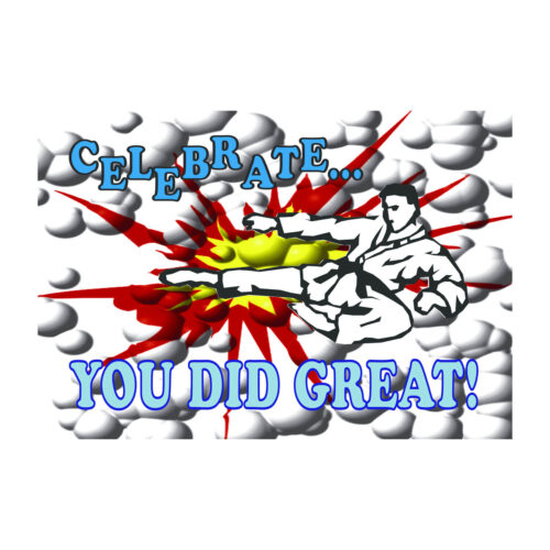 YOU DID GREAT