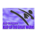 KEEP ON KICKIN KICK BLACK