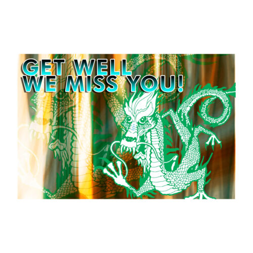 GET WELL DRAGON (Sale)