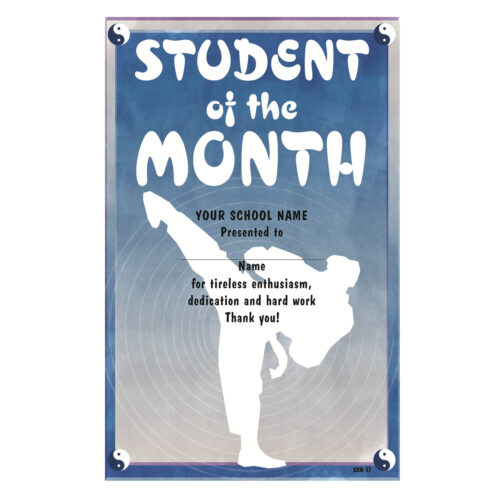 STUDENT OF THE MONTH