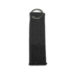 Black Solid Belt Keychain