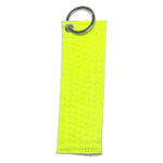 Yellow Solid Belt Keychain